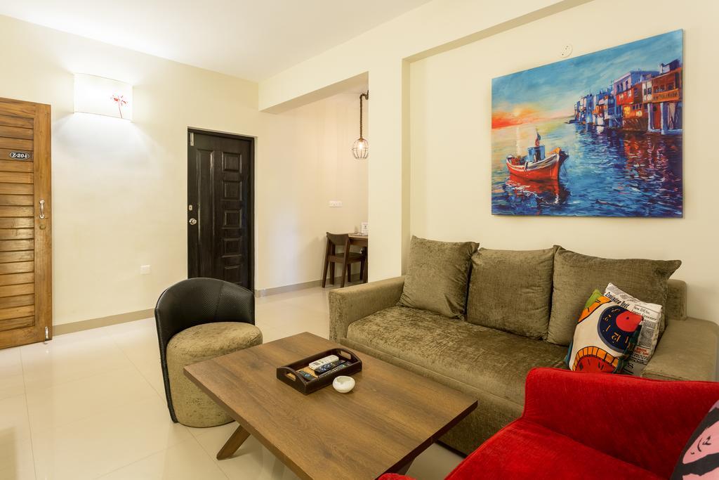 Treebo Trend Zeebo Suites Arpora Exteriör bild